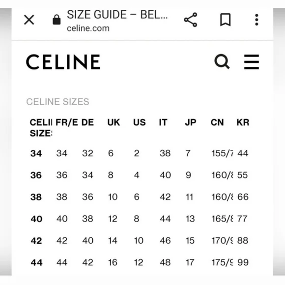 Celine Paris button-down shirt size 38